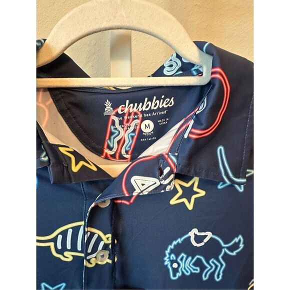 Men’s Chubbies Texas Polo Size Medium NWT - Picture 3 of 5